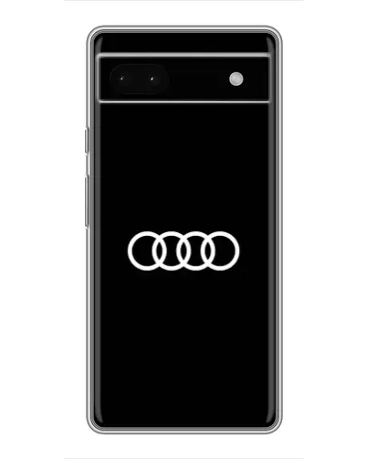 Чохол для Google Pixel 6a з картинкою «Audi White Logo»