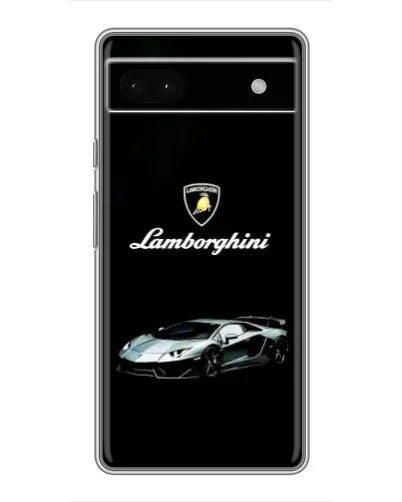 Чохол для Google Pixel 6a з картинкою «Логотип Lamborghini класика»