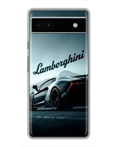 Чохол для Google Pixel 6a з картинкою «Класичний Lamborghini надпис»