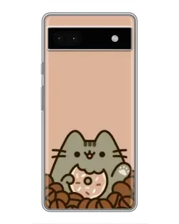 Чохол для Google Pixel 6a з картинкою «Кавовий Пушин»