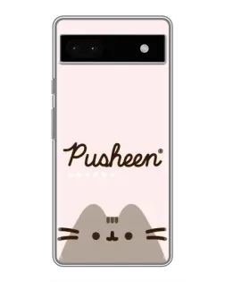 Чохол для Google Pixel 6a з картинкою «Pusheen логотип»