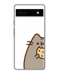 Чохол для Google Pixel 6a з картинкою «Пушин з печивом»