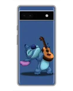 Чохол для Google Pixel 6a з картинкою «Стіч з укулеле»