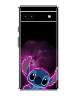 Чохол для Google Pixel 6a з картинкою «Неоновий Stitch»