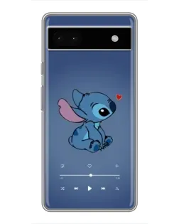 Чохол для Google Pixel 6a з картинкою «Музичний Stitch»