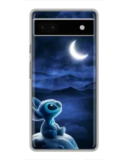 Чохол для Google Pixel 6a з картинкою «Місячна ніч Стіча»