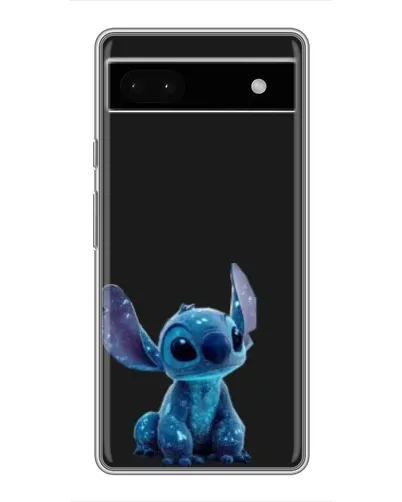 Чохол для Google Pixel 6a з картинкою «Стіч на чорному»