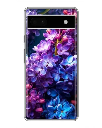Чехол для Google Pixel 6a с картинкой «Сиреневый цвет»