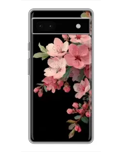 Чехол для Google Pixel 6a с картинкой «Розовая ветка сакуры»