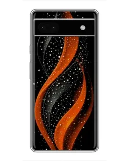 Чохол для Google Pixel 6a з картинкою «Вогняна зоряна хвиля»