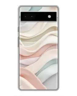 Чохол для Google Pixel 6a з картинкою «Пастельні ніжні хвилі»