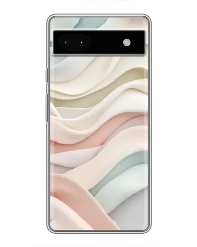 Чохол для Google Pixel 6a з картинкою «Пастельні ніжні хвилі»