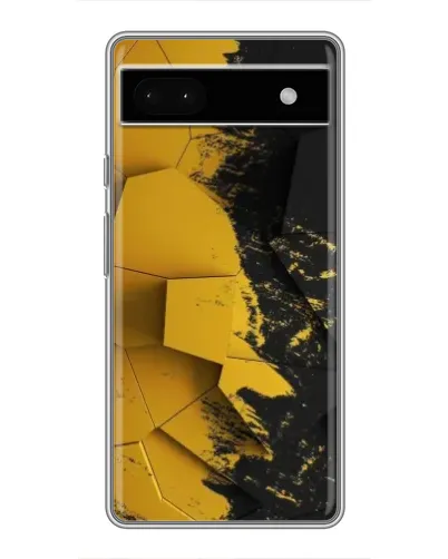 Чохол для Google Pixel 6a з картинкою «Золоті уламки геометрії»