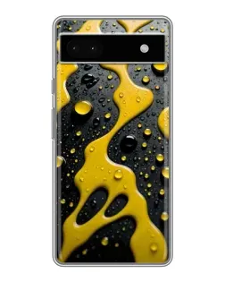Чохол для Google Pixel 6a з картинкою «Рідке жовте золото»