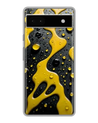 Чохол для Google Pixel 6a з картинкою «Рідке жовте золото»