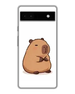 Чохол для Google Pixel 6a з картинкою «Товстенька капібара»