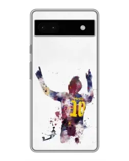Чохол для Google Pixel 6a з картинкою «Messi Barca»