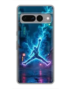 Чохол для Google Pixel 7 Pro з картинкою «Jordan Gold Jumpman»