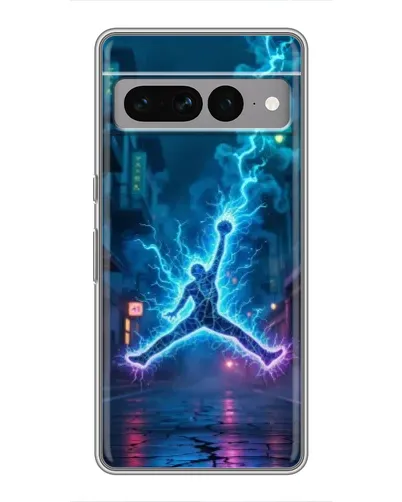Чохол для Google Pixel 7 Pro з картинкою «Jordan Gold Jumpman»