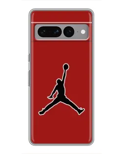 Чохол для Google Pixel 7 Pro з картинкою «Jordan Red Back»