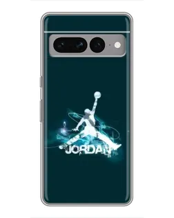 Чохол для Google Pixel 7 Pro з картинкою «Jordan Blue Fire»
