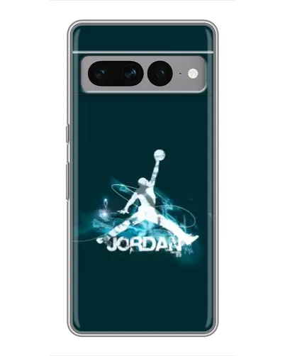 Чохол для Google Pixel 7 Pro з картинкою «Jordan Blue Fire»