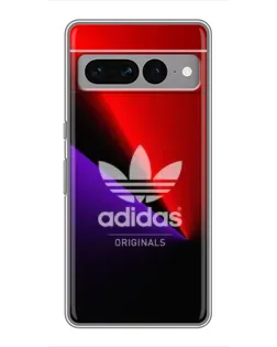 Чехол для Google Pixel 7 Pro с картинкой «Adidas Red Neon»