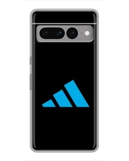 Чохол для Google Pixel 7 Pro з картинкою «Adidas Cyan Logo»