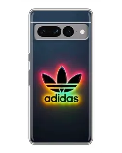 Чохол для Google Pixel 7 Pro з картинкою «Неоновий Adidas»