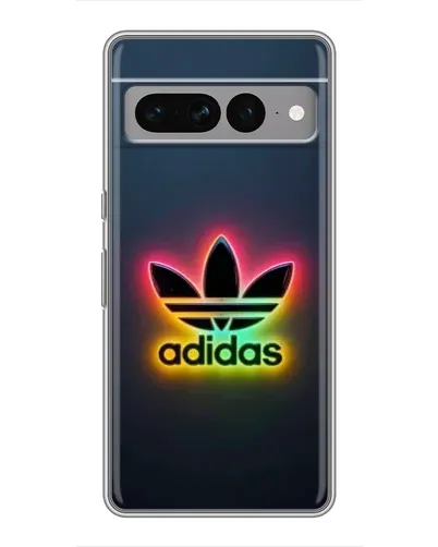 Чохол для Google Pixel 7 Pro з картинкою «Неоновий Adidas»