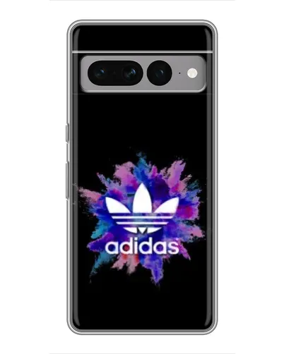 Чохол для Google Pixel 7 Pro з картинкою «Вибух фарб Adidas»