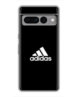 Чохол для Google Pixel 7 Pro з картинкою «Чорна класика Adidas»
