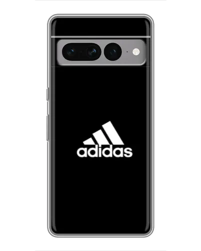 Чохол для Google Pixel 7 Pro з картинкою «Чорна класика Adidas»
