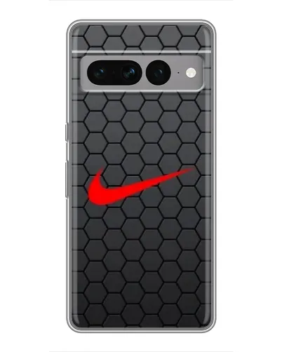 Чохол для Google Pixel 7 Pro з картинкою «Nike — карбонова сітка»