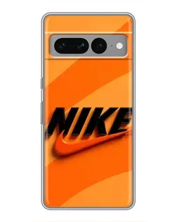 Чохол для Google Pixel 7 Pro з картинкою «Помаранчевий драйв Nike»