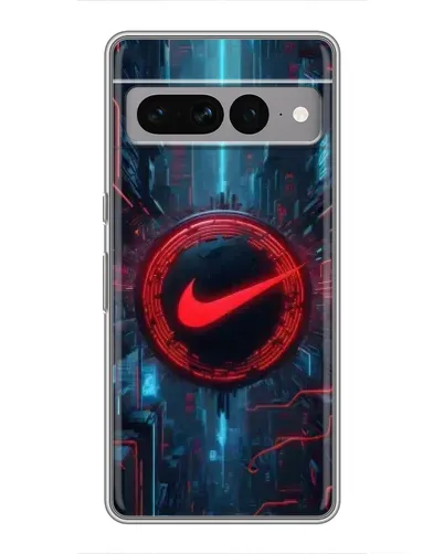 Чохол для Google Pixel 7 Pro з картинкою «Техногенний стиль Nike»