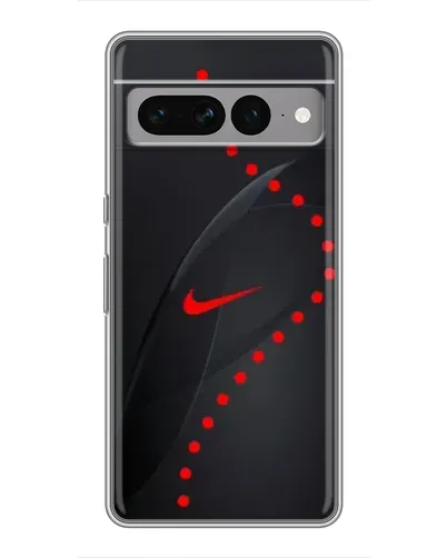Чохол для Google Pixel 7 Pro з картинкою «Абстрактний дизайн Nike»