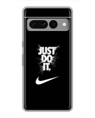 Чохол для Google Pixel 7 Pro з картинкою «Текстовий принт Nike»
