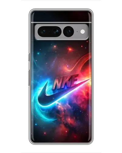 Чохол для Google Pixel 7 Pro з картинкою «Вогняний логотип Nike»