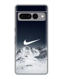 Чохол для Google Pixel 7 Pro з картинкою «Nike — зимові гори»