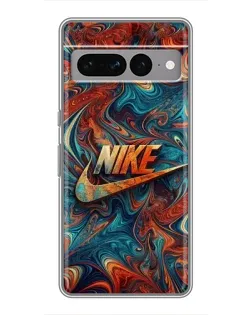 Чохол для Google Pixel 7 Pro з картинкою «Nike в абстракції»