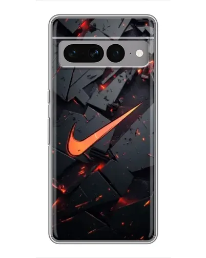 Чохол для Google Pixel 7 Pro з картинкою «Nike — ефект розломів»