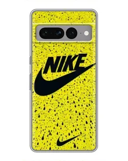 Чохол для Google Pixel 7 Pro з картинкою «Жовтий текстурний Nike»