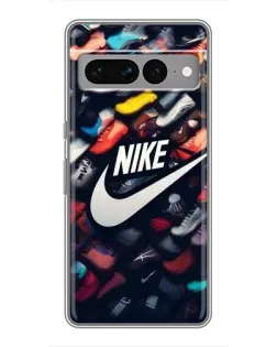 Чохол для Google Pixel 7 Pro з картинкою «Колекція кросівок Nike»