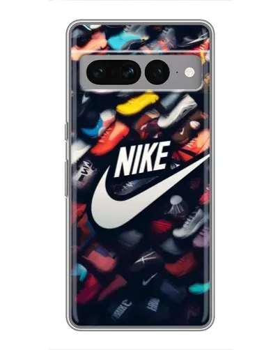 Чохол для Google Pixel 7 Pro з картинкою «Колекція кросівок Nike»
