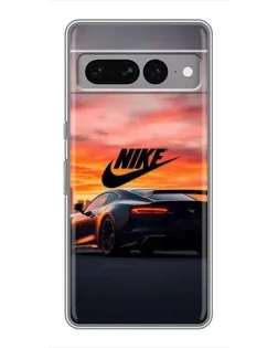 Чохол для Google Pixel 7 Pro з картинкою «Nike та суперкар»