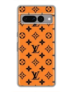 Чохол для Google Pixel 7 Pro з картинкою «Помаранчевий стиль LV»