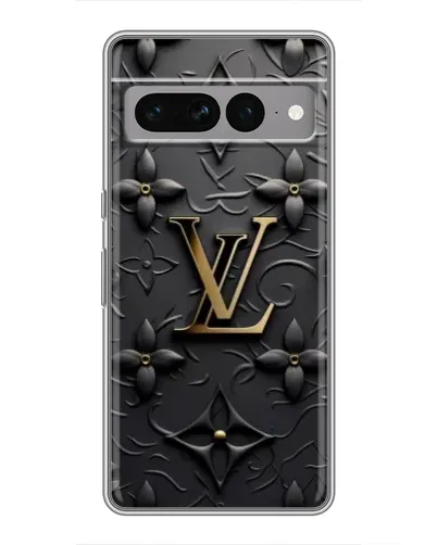 Чохол для Google Pixel 7 Pro з картинкою «Шкіряна текстура LV»