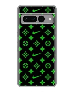 Чохол для Google Pixel 7 Pro з картинкою «Неоновий принт LV»