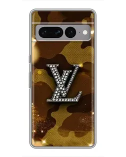 Чохол для Google Pixel 7 Pro з картинкою «Камуфляжний Louis Vuitton»